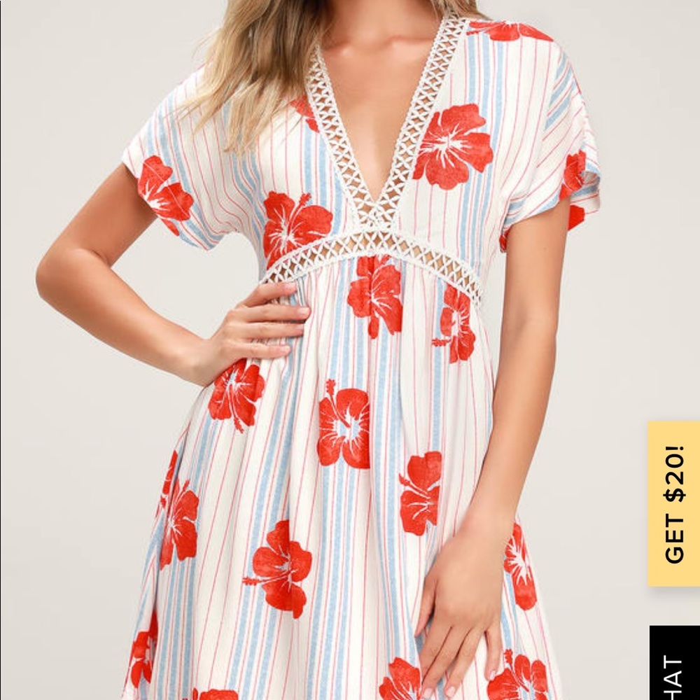 Lulus tropical cover up